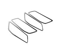 VAJDRTOA Car Door Handle Cover Sticker Compatible with 1 2 Series F40 F44 2020-2024 Interior Trim Carbon Fiber LHD/RHD Styling Accessories(Black Carbon,for BMW f40)