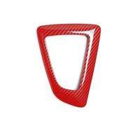 VAJDRTOA Car Gear Shift Frame Trim Compatible with 1 2 3 4 Series F20 F21 F22 F23 F30 F34 F35 F32 F33 F36 Carbon Fiber Style Car Accessories(Red)
