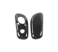 VAJDRTOA Car Gear Shift Head Decoration Cover Compatible with F150 Raptor 2009 2010 2011 2012 2013 2014 Interior Accessories(Carbon Fiber Grain)