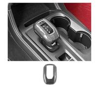 VAJDRTOA Carbon Fiber ABS Gear Shift Knob Cover Trim Sticker Compatible With Ford Ranger T9 2023-2024 Car-styling(Gear)
