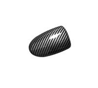 VAJDRTOA Compatible with G70 2019 2020 2021 2022 Carbon Fiber Pattern Gear Shift Knob Cover Trim Interior Accessories
