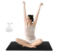 VAJOOCLL Grounding Mat for Improving Sleep, Black, 13*23.6inch