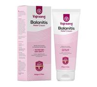 Vajraang Balanitis Relief Cream for Men - Comforts from Foreskin Itch, Redness & Glans Irritation - With Tea Tree Oil, Manuka Honey & Calendula - For Uncircumcised 100ml
