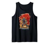 Vajrapani Buddhist Deity Tibetan Thangka Watercolor Tank Top