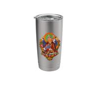 Vajrayana Tibetan Padmasambhava Buddha Stainless Steel Insulated Tumbler