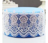 VAK Bakeware Cake Tools Lace Mats Mold Silicone Lace Mat Fondant Cake Decorating Tools Wedding Flower Embossing Bakery Tools Baking Mat -33.5x10.4x0.3cm