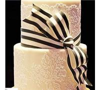 VAK Plastic Sugarcraft Fondant Cake Stencil,Flower Template Mold,Cake Lace Border Mould,Icing Sugarcraft Cake Decorating Tool,Baking Mold for Wedding Birhday Cake DIY Decoration