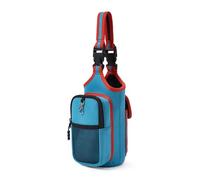 VAKAER Magnetic Gym Bag, Magnets Gym Carrier Bag with Adjustable Strap Magnetic Water Bottle Holder with Phone Pocket, Blue, Mini, Fashion