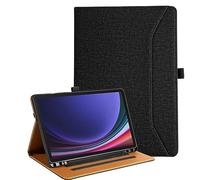 Vakarey Case Compatible with Samsung Galaxy Tab S10 Lite/S10 Fe Shockproof Cover for Samsung S10 Lite Tablet Case with Pen Holder,Black