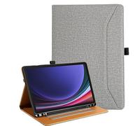 Vakarey Case Compatible with Samsung Galaxy Tab S10 Lite/S10 Fe Shockproof Cover for Samsung S10 Lite Tablet Case with Pen Holder,Gray