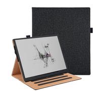 Vakarey Case For Boox Note Air5 C E-Reader Tablet Multi Angle Support Sof Cover For Onyx Boox Note Air 5 C 10.3 Inch Protective Shell,Black