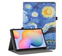 Vakarey for 10.1 Inch Android Tablet Case for Teclast P30S/P25T/P40HD/M40 Plus/Pro/Blackview Tab 7 12 15 Pro/OSCAL Tab 10/DOOGEE T10 T20/Onn 10 Inch Tablet Case Universal,Starry sky