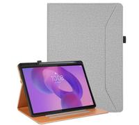 Vakarey for Lenovo Idea Tab Plus Case with Pen Holder Shockproof Cover for Lenovo Idea Tab Plus 12.1 Inch Case TB361FU,Gray