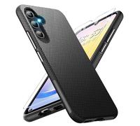 Vaki for Samsung Galaxy A56 5G Case with Screen Protector, Military Grade Protection A56 Protective Case Rugged PC Hard Silcone Shockproof Cover for Samsung A56 5G Phone Case (Black)