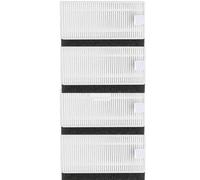 VAKIRA For Cecotec Conga, 1090 Series Spare Parts Accessories Vacuum Cleaner Replacement Kit Consumables HEPA Filter Central Side Brush Maintenance Kit for Robot Vacuum(Size:4 Filter)