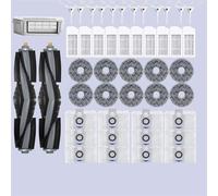 VAKIRA For Ecovacs Deebot X1 OMNI T10 TURBO Vacuum Cleaner Robot Filter Side Brush Cleaning Cloth Spare Parts Dust Box Accessories Maintenance Kit for Robot Vacuum(Size:47PCS)