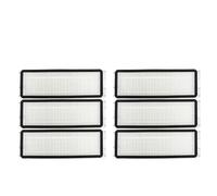 VAKIRA For Roborock, Q Revo / P10 A7400RR Robot Vacuums Cleaner Accessory Main Side Brush Hepa Filter Mop Cloths Dust Bag Spare Part Maintenance Kit for Robot Vacuum(Size:6pcs-04)