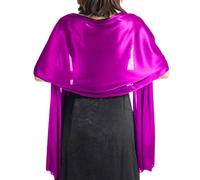 Vakkery Atigy Satin Shawls and Wraps for Wedding Pashmina Shawls for Evening Dresses Lightweight Bridal Stole Shawl for Women and Bride