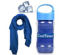 VAKKI Cooling Towel, Ice Cold Sports Sweat Towel for Instant Relief perfect for Cooling Scarf Neck, Forehead, Wristband, Bandana, Stay Cool from Over Heating During All Kinds of Sports and Exercise