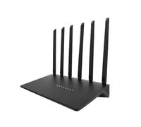 VAKODA Wi-Fi Router | WiFi6,Dual-Band,6High-Gain Antennas for Home & Office(Black)