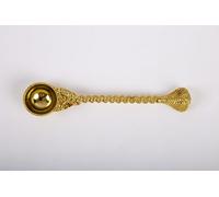 VAKOOBA Traditional Handcrafted Brass Spoon | Spoon for Pooja 1 Pc Big Size