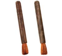 VAKTOK Violin cleaning brush guitar cleaner tool High-end brush Instrument cleaning tool Violin rosin Cleaner -2pcs