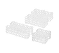 VAKUEN Colander Tray 9pc set Storage containers, 3pc shape, Plastic, BPA Free