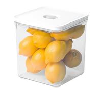 VAKUEN Premium Airtight Food Storage Containers, 3.28qt 1 Piece, Smart One-Click Seal Lid, No Hinges, Patented Double Silicone Lining, 100% Leak Proof, BPA-FREE, Dishwasher, Microwave Safe