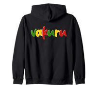 VaKuru - Zimbabwean Shona Slang, Respect & Dignitary Design Zip Hoodie