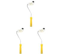 VAKUUM 3pcs4 Household Surfaces Pipes Refill Tubepoles Paint with Painting for Wheels Steel Firefighting Ers Tube Supplies and Kit Painter Brush Frame: Brushes Arc Curved Bar/703