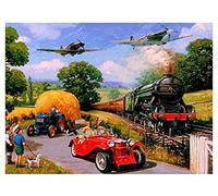 VAKUUM Diamond Art Painting Kits for Adults Steam Train Retro Train Railroad Tracks Full Drill Diamond Art Painting Kits,Canvas Wall Art for Hallway and Stairs30*40CMDR91