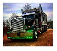 VAKUUM Paint-by-Number Kits Diamond Painting Beginners Full Drill Crystal Diamond Art Kits Truck Lorry Car Restaurant Decoration50*60CMG10D