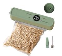 Vakuumiergerät - Einstellbares System Für Die Luftabdichtung In Der Küche, Lebensmittel Vakuumierer, Frischhaltemaschine | Leistungsstarkes Vakuumiergerät Set mit Automatischer Versiegelung für Länge