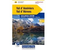 Val d'Anniviers / Val d'Hérens: 23 (Hiking maps of Switzerland)