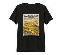 Val d'Orcia Italy Vacation Val D’Orcia Tuscany Premium T-Shirt