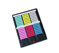 Val-Rex Nobo Mini-Player Card Planner with Interior Flap with 3 Strips of 16 Size 2 Panels