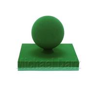 val spicer® Funeral Tribute 3D Foam Shape Football on Pitch