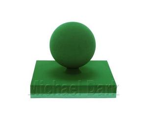 val spicer® Funeral Tribute 3D Foam Shape Football on Pitch