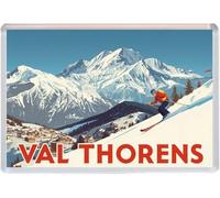 Val Thorens - France - Jumbo Artistic Fridge Magnet 96 x 67mm BBSFHM3118