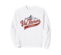 Val Thorens France Ski Resort Mountain Retro Graphic Sweatshirt