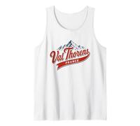 Val Thorens France Ski Resort Mountain Retro Graphic Tank Top
