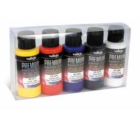 VAL62104 - AV Vallejo Premium Color - 60ml Set Candy (5 x 60ml)