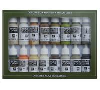VAL70141 - AV Vallejo Model Color Set - Earthtones (x16)