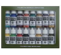 VAL70142 - AV Vallejo Model Color Set - Medieval Colors (x16)
