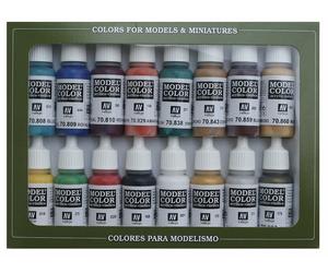 VAL70142 - AV Vallejo Model Color Set - Medieval Colors (x16)