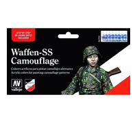 Val70180 - Av Vallejo Model Color Set - Waffen Ss Camouflage
