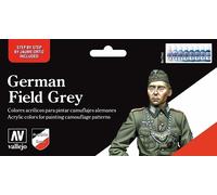 VAL70181 - AV Vallejo Model Color Set - German Field Grey Uniform
