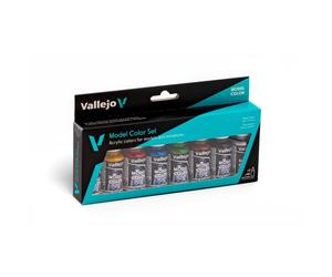 VAL70260 - AV Vallejo Model Color Set - Wargames Basics (8)