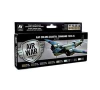 Vallejo 17ml x 8 71148 Model Air Set - RAF Colours Coastal Command 1939-1945