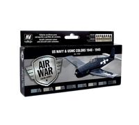 VAL71157 - AV Vallejo Model Air Set - USN Aircraft Set (x8)